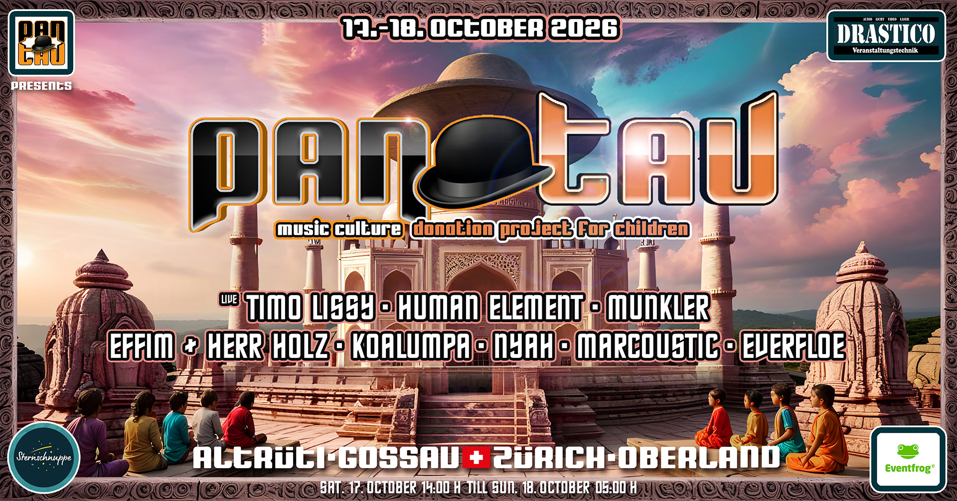 PanTau Benefiz Party – 17. Oktober 2026